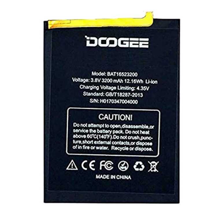 Bateri Doogee Y6 – 3200 mAh