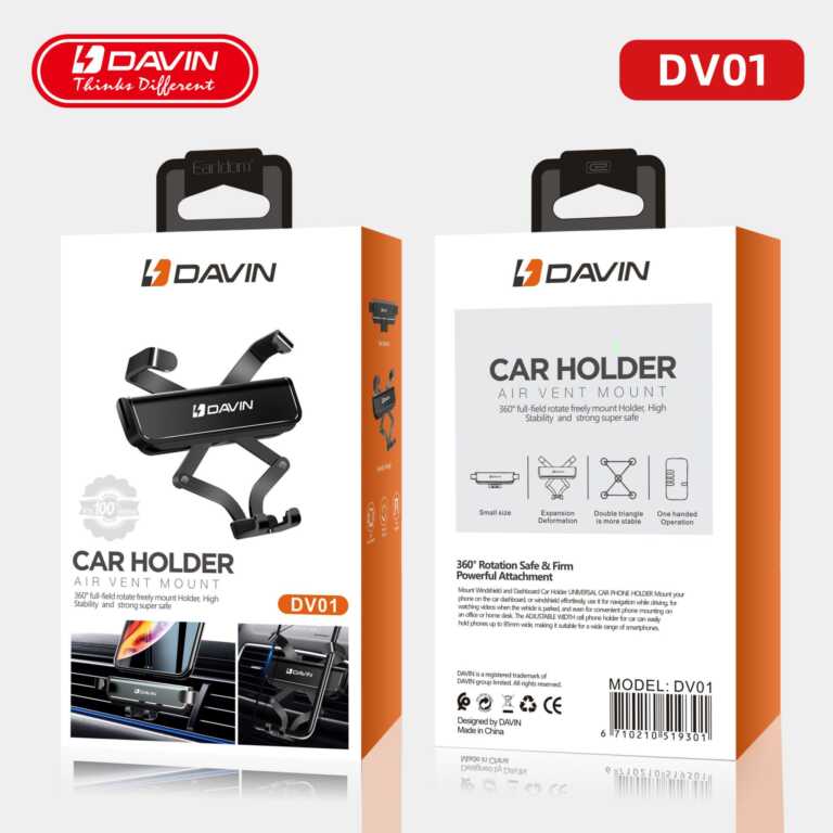 Smartphone car holder Air Vent Mount DV01