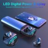 led power bank tws online dyqan taxi
