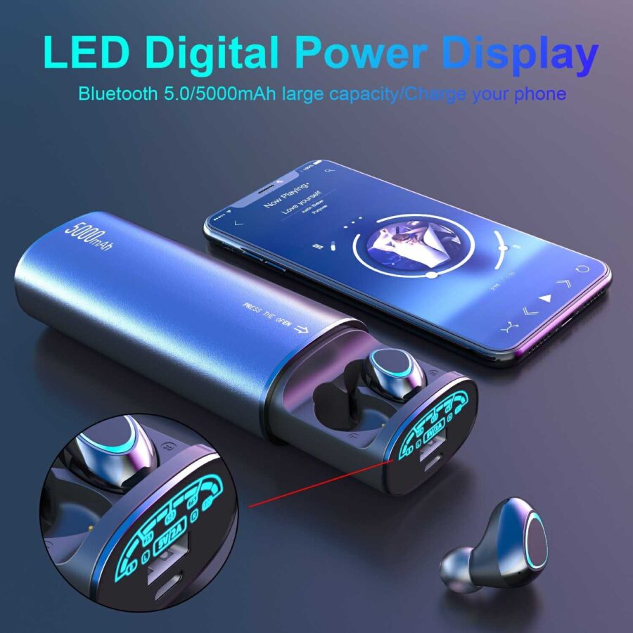 led power bank tws online dyqan taxi