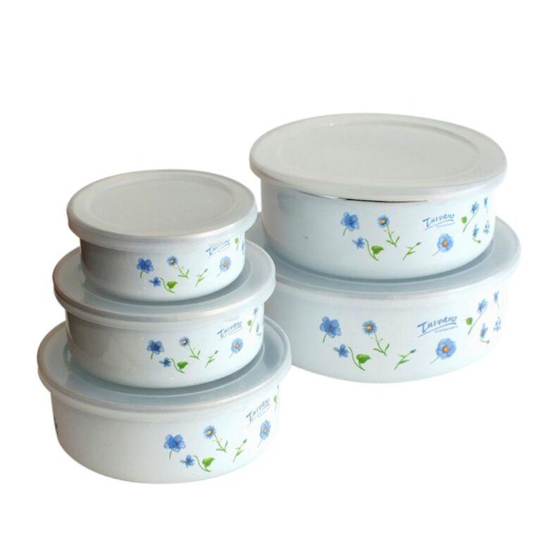 Set me 5 tasa me dizajn te bukur | Storage Box thumbnail 2