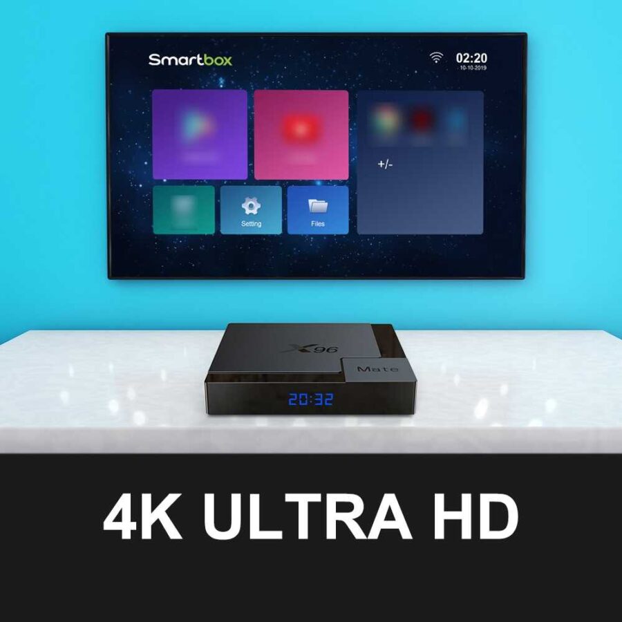X96 Mate Smart TV BOX Android 10 dyqan taxi