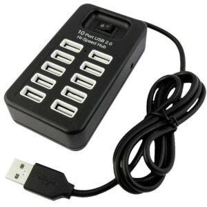 Karikues me 10 dhe 8 porta USB | Adaptor karikimi