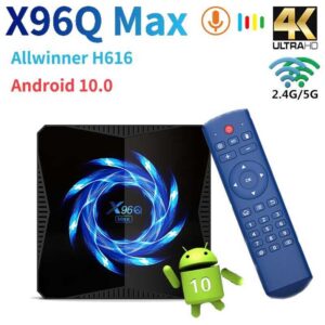 X96Q max smart tv box android 10 online ne dyqan taxi