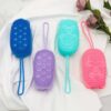 Furce silikoni per larjen e trupit | Bubbles bath brush