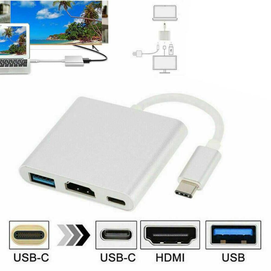 Type C to HDMI HDTV TV Cable Adapter dyqan taxi