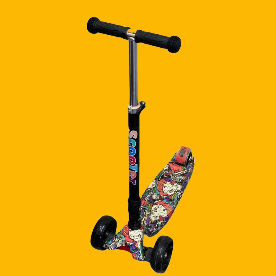 scooter for kids material rezistent model me ngjyra