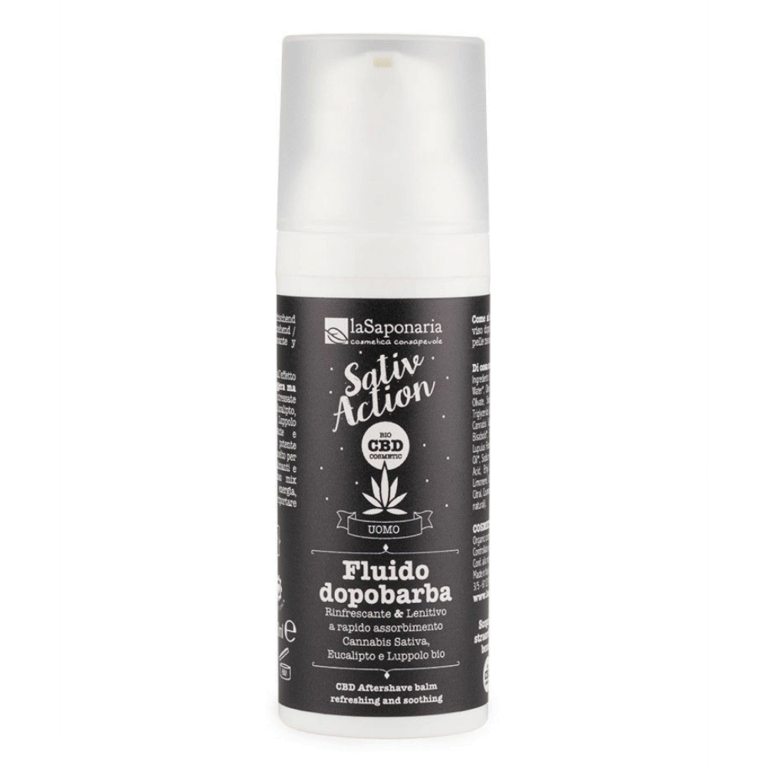 Locion pas rroje per meshkuj | Aftershave Fluid SativAction thumbnail 2
