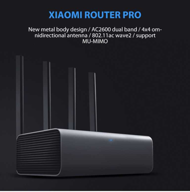 Wifi Router Xiaomi Mi Pro 2600Mbps me kater antena thumbnail 3