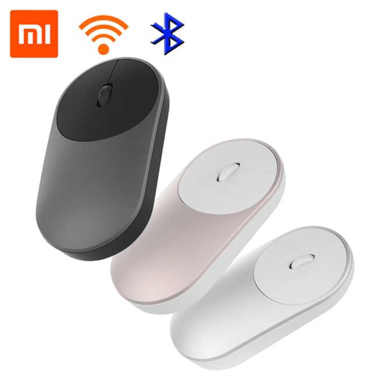 Wireless Mouse Xiaomi Mi portabel per PC dhe laptop thumbnail 3