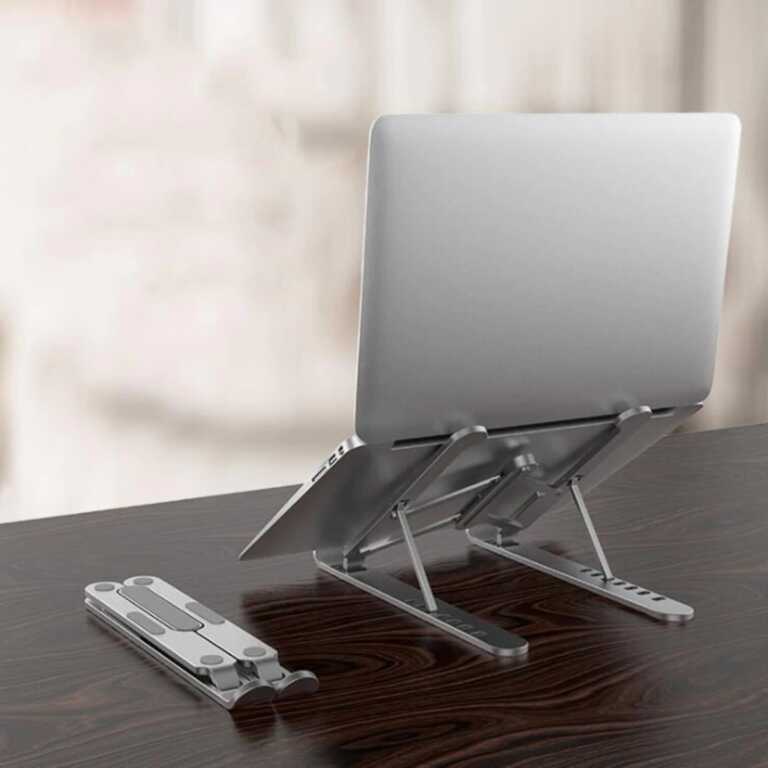 Mbajtese laptopi metalike | Baze portabel per laptop thumbnail 4