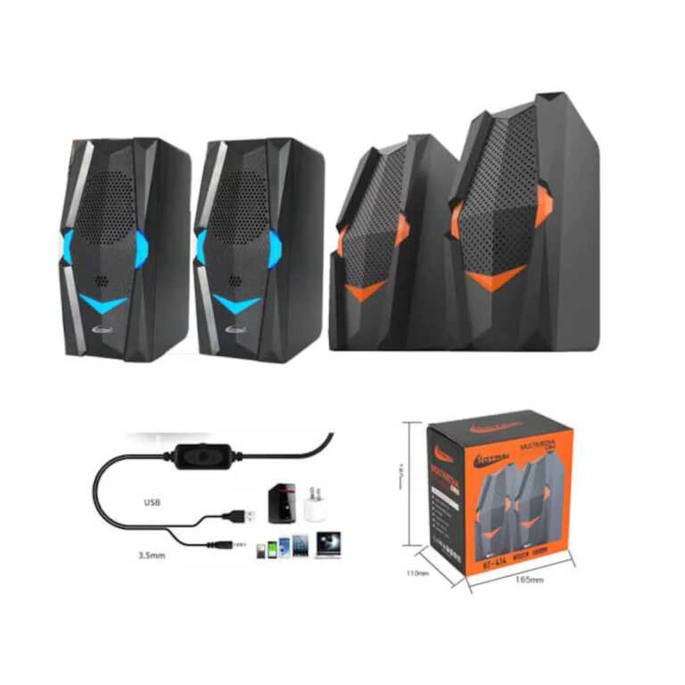 Bokse muzike per PC HT 414 | Multimedia Speaker thumbnail 3