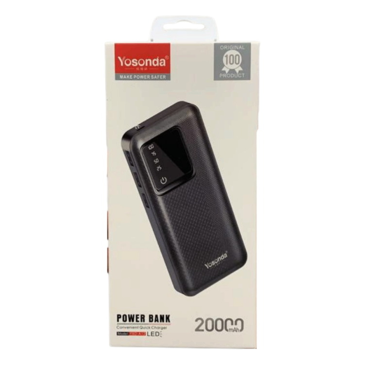 Powerbank 20000 mAh | Quick charger Yosonda