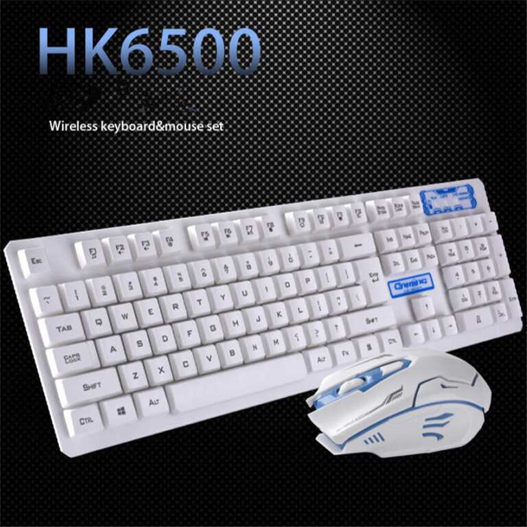 Set mouse dhe tastiere HK6500 2.4Ghz thumbnail 3