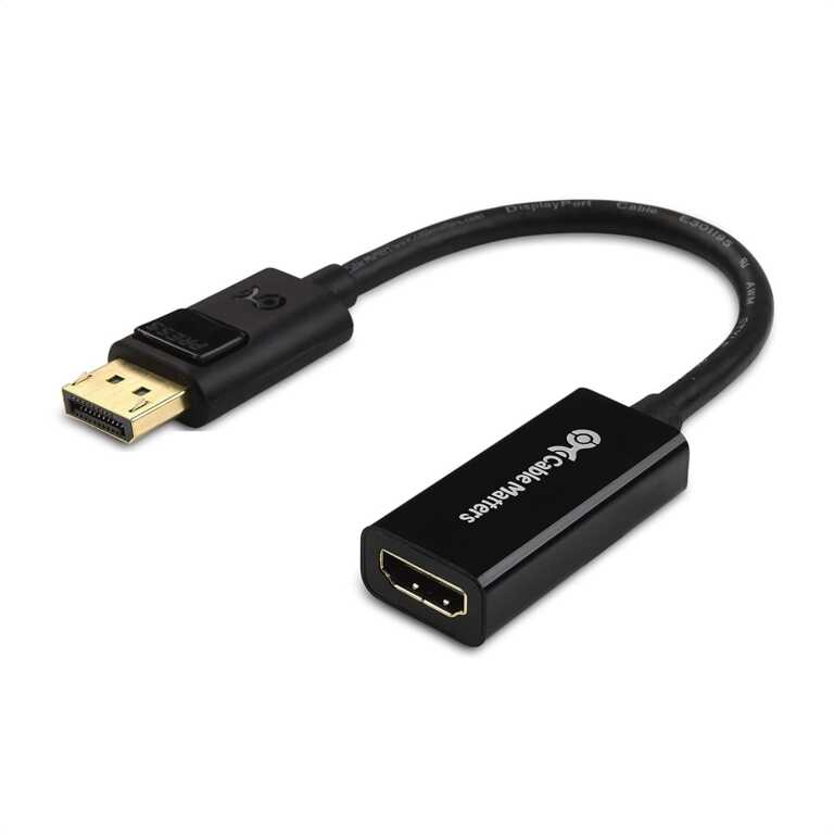Adapter DP ne HDMI | DP to HDMI cable adapter thumbnail 2