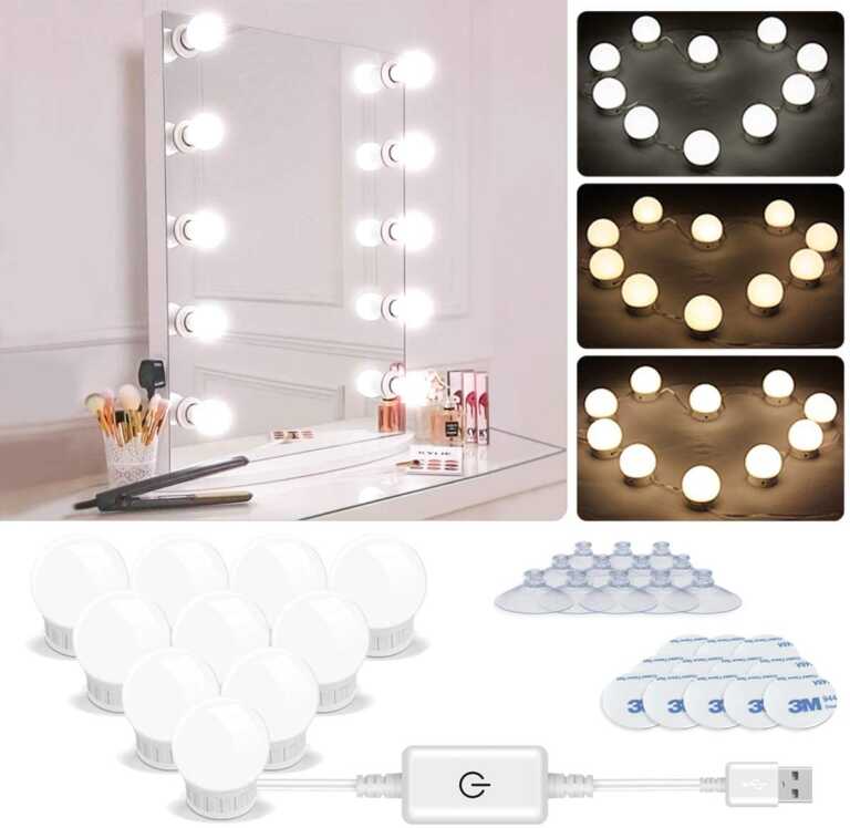 Llampa pasqyre per make up | Vanity mirror light thumbnail 3