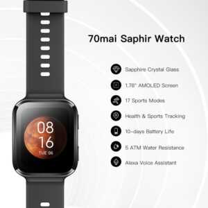 saphir smartwatch 70mai bli online ne dyqan taxi