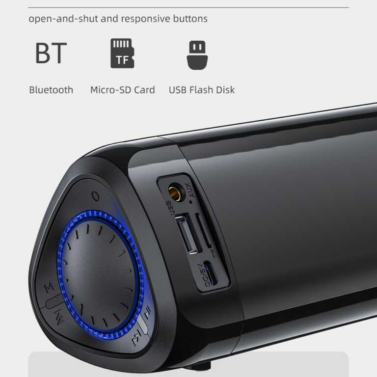 Altoparlant muzike Awei Y333 | Portable Wireless Speaker thumbnail 2