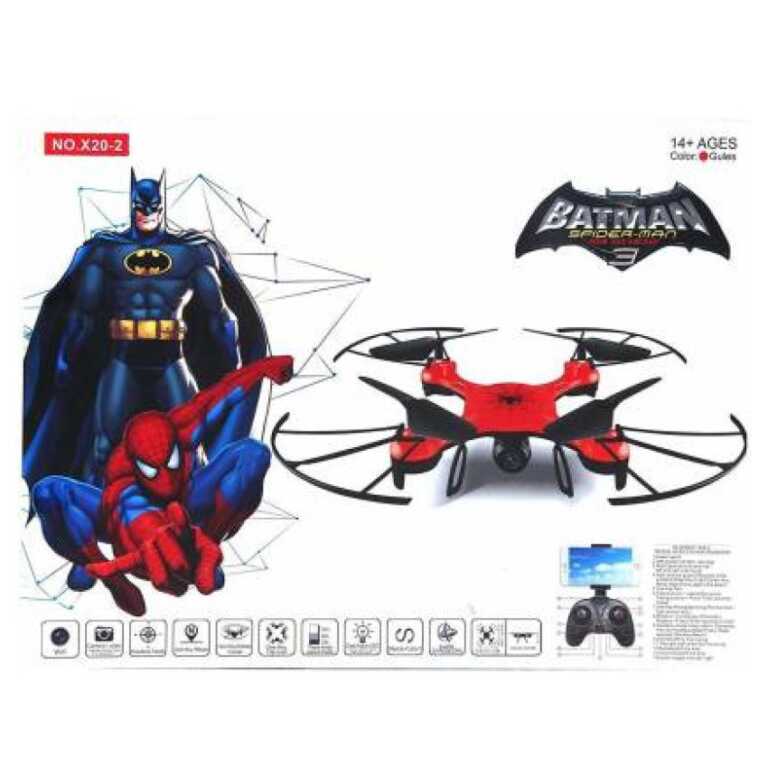 Dron me kamer per femije Batman Spiderman thumbnail 2
