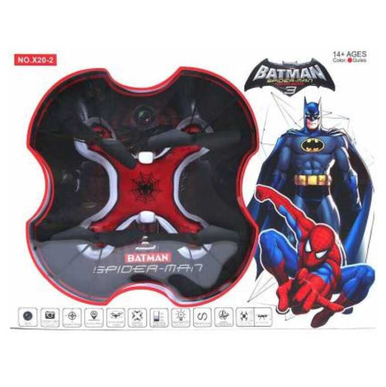 Dron me kamer per femije Batman Spiderman