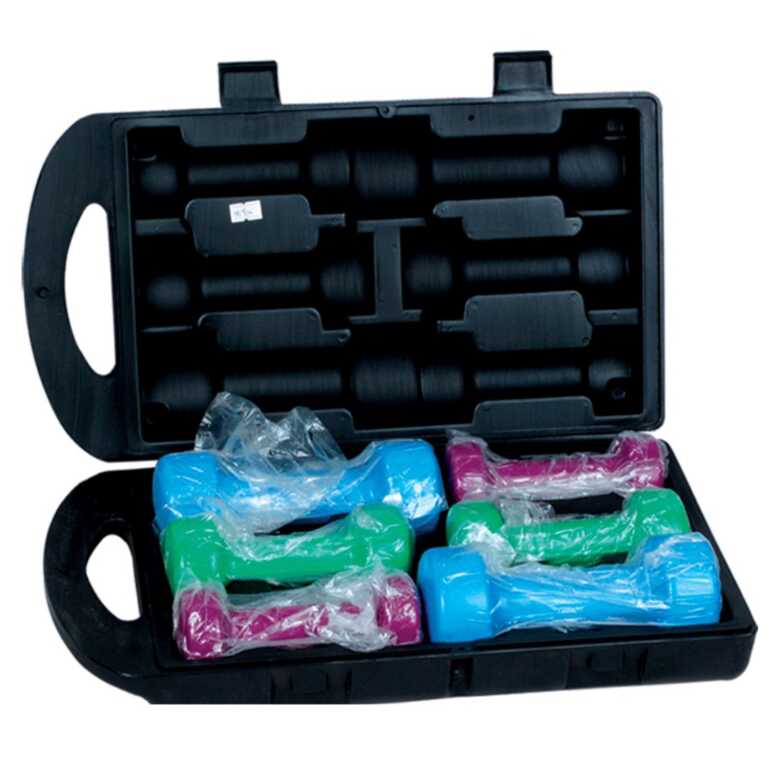 Gira dore 10 kg me valixhe | 6 Piece Dumbbell Set thumbnail 2