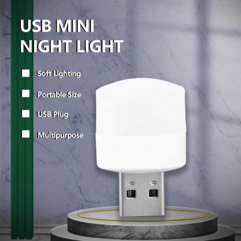 Mini llambe nate LED | Usb computer plug lamp thumbnail 2