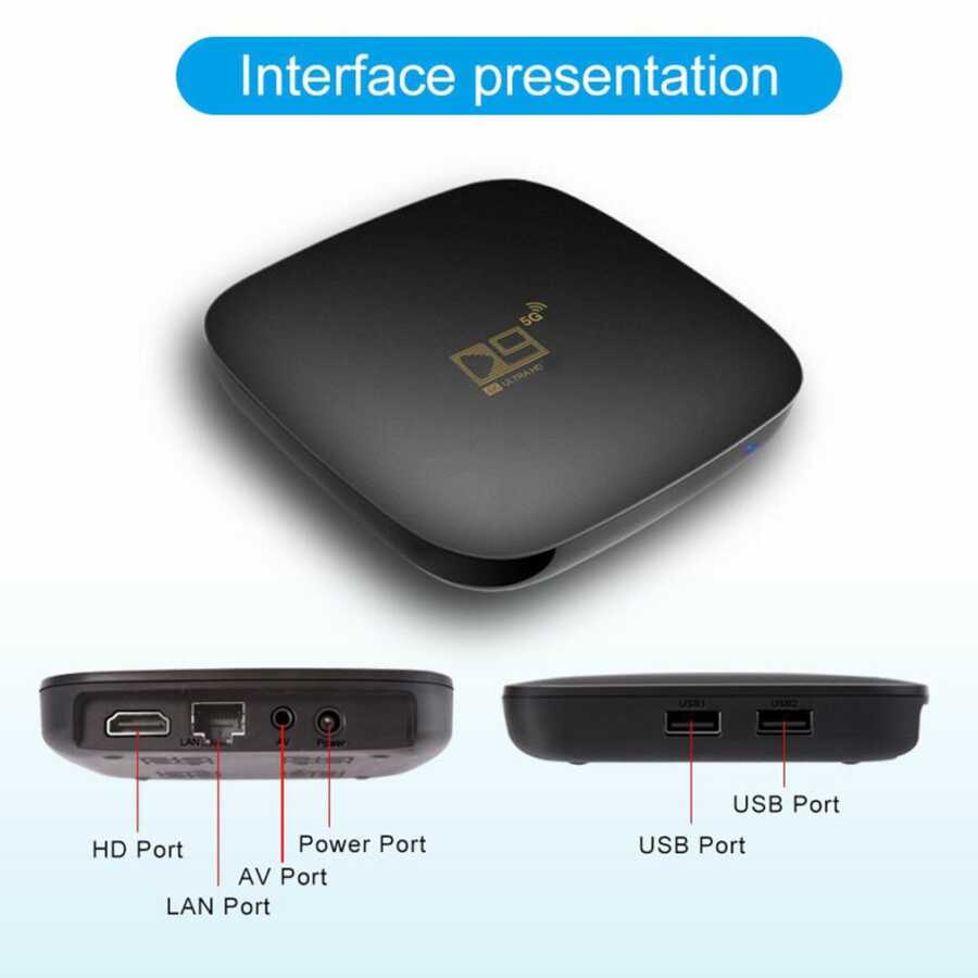 5g android 10 smart tv box d9 air online ne dyqan taxi