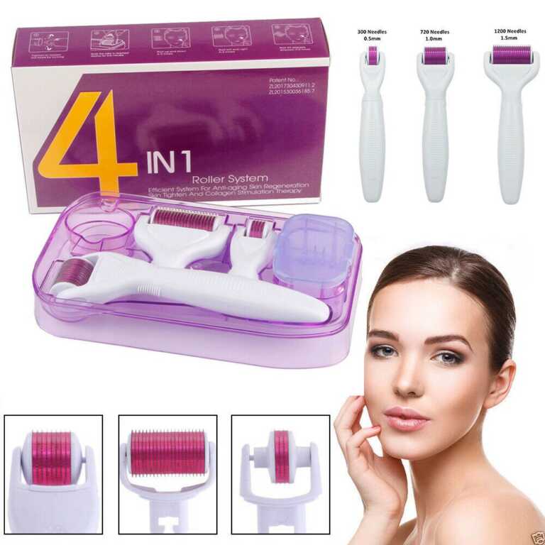 Set derma roller per lekuren 4 ne 1 | Anti aging therapy
