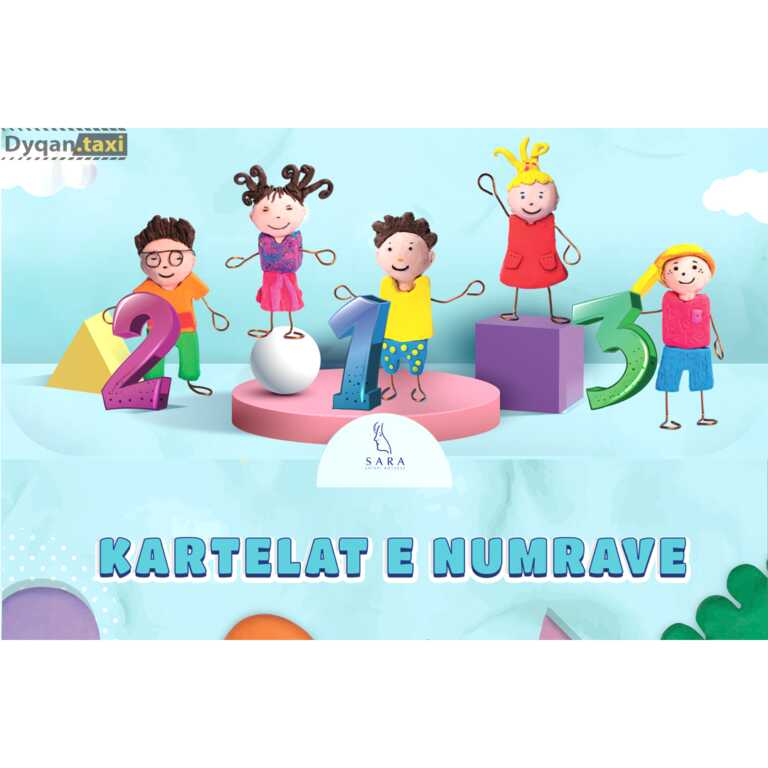 Kartelat e numrave | Numrat me figura 3D