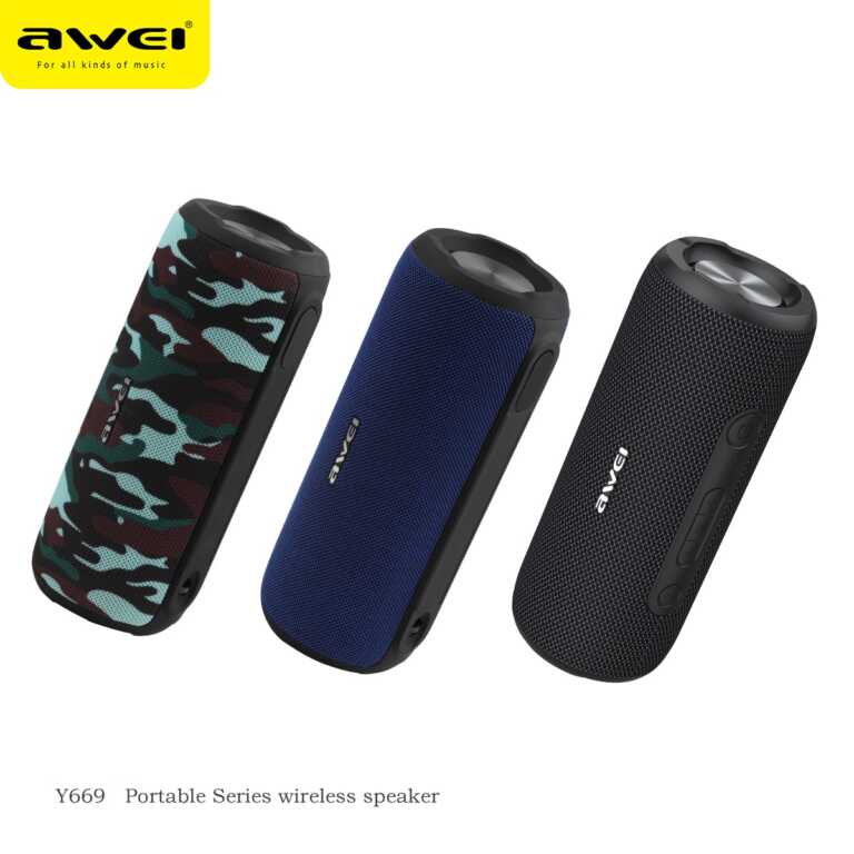 Boks muzike Awei Super Bass Speaker Y669 thumbnail 2