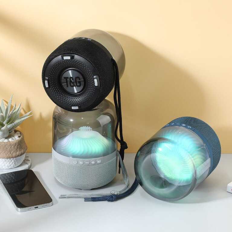 Altoparlant me Bluetooth dhe drite RGB LED TG 325