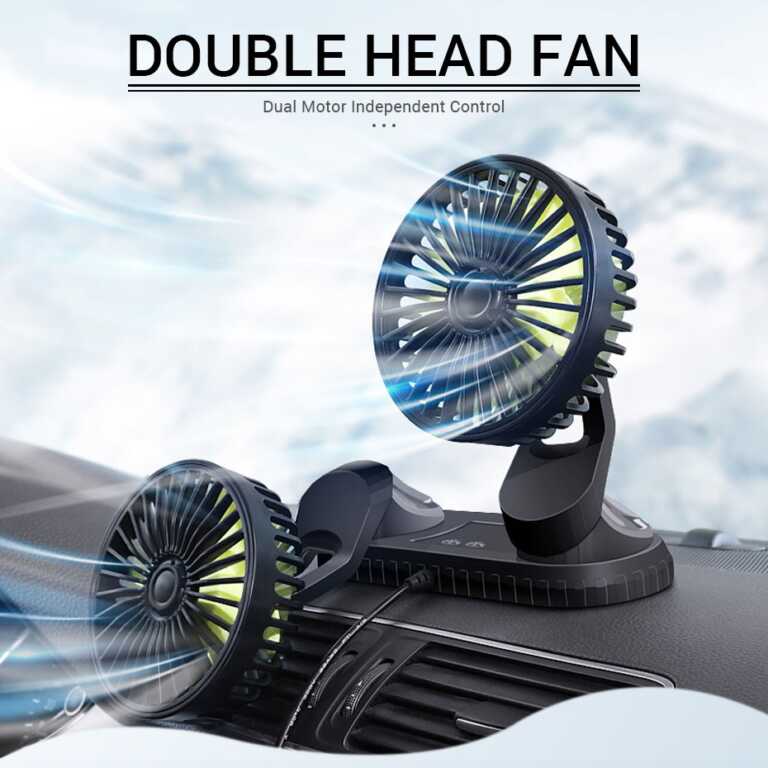 Ftohes ajri per makine me dy koka F404 Double Fan