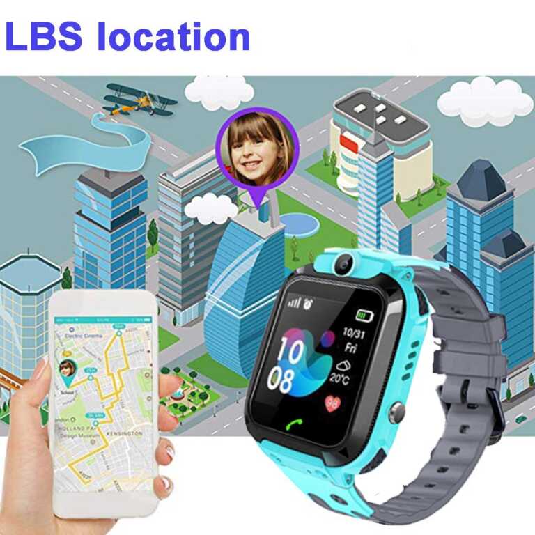 Ore per femije me GPS S12B Smart Watch Kids thumbnail 2