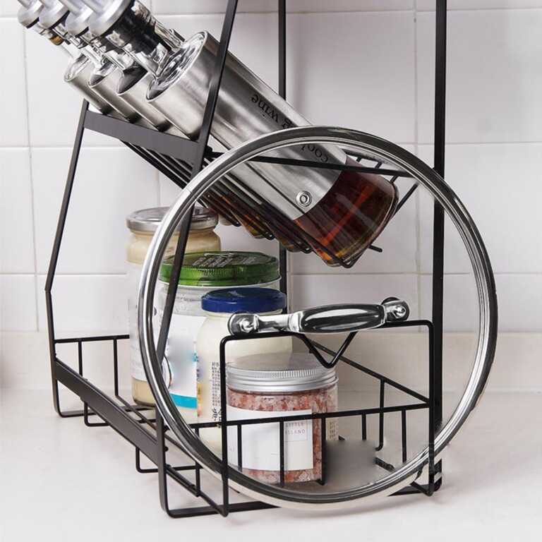 Organizues per enet e kuzhines metalik 3 Tier Rack thumbnail 3