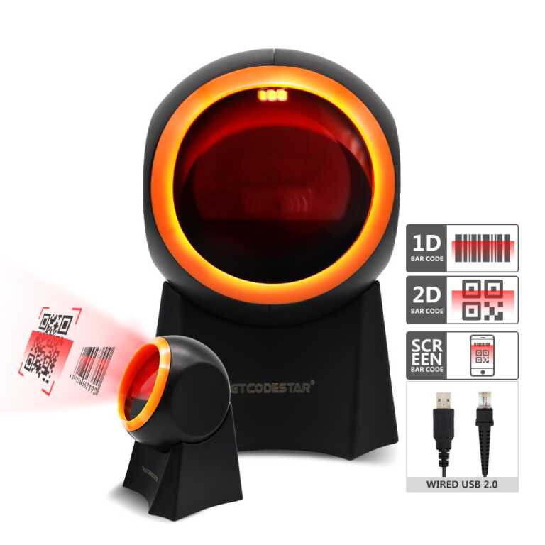 Skaner barkodi 2D per desktop GT-8800E thumbnail 2