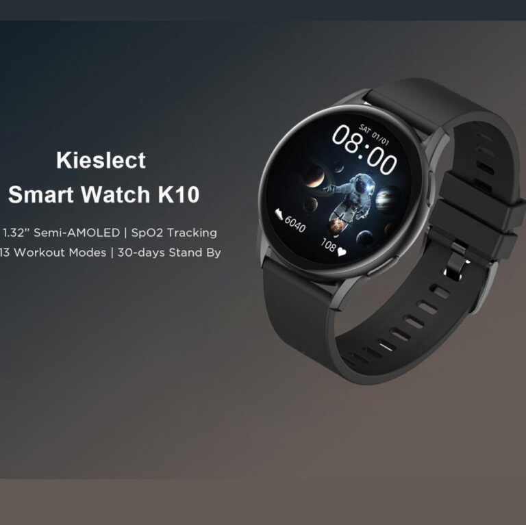 Smart Watch me Bluetooth K10 Kieslect Semi-Amoled