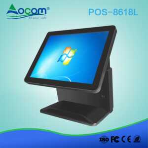 pos 8618l 15 inch regjistrues per supermarket pos machine online ne dyqan taxi