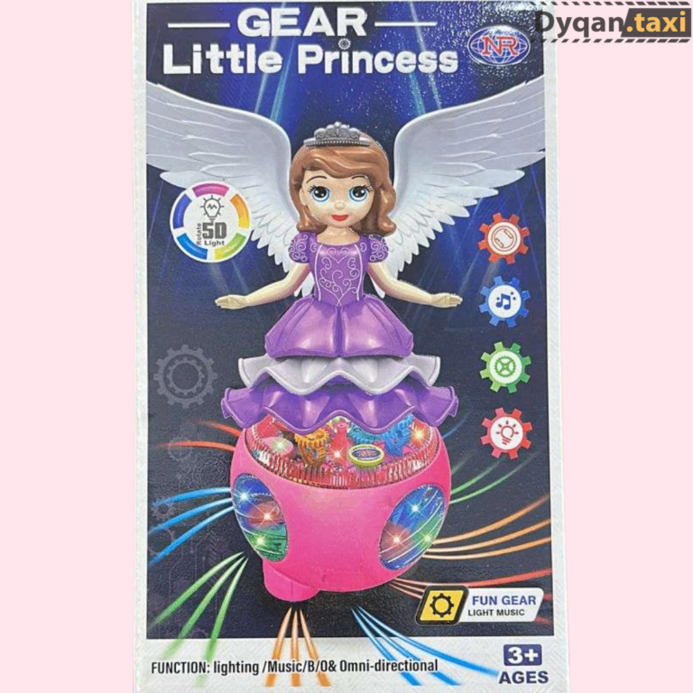 Kukull loder me muzike dhe drite per vajza Little Princess