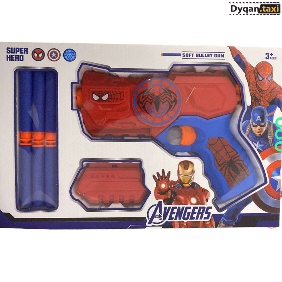 pistolete spiderman online ne dyqan taxi