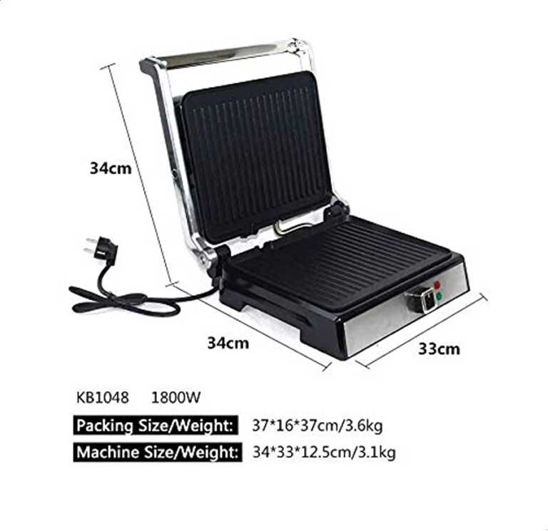 Tostier dhe Grill portabel DSP KB1048 thumbnail 3