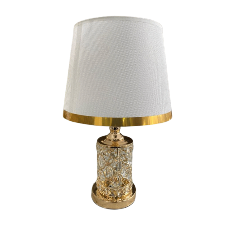 Abazhur tavoline me trup kristali Table Lamp