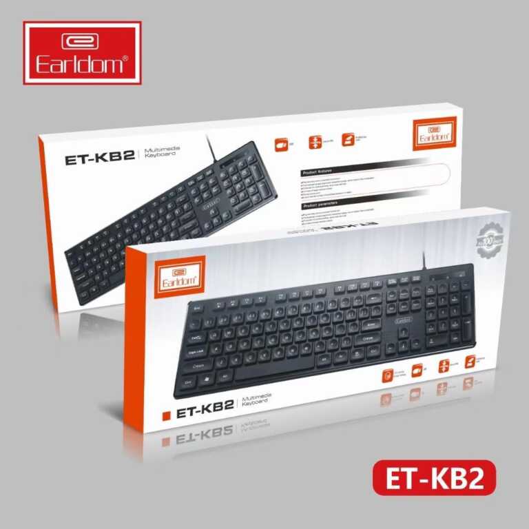 Tastiere Earldom ET-KB2 Computer Keyboard thumbnail 2