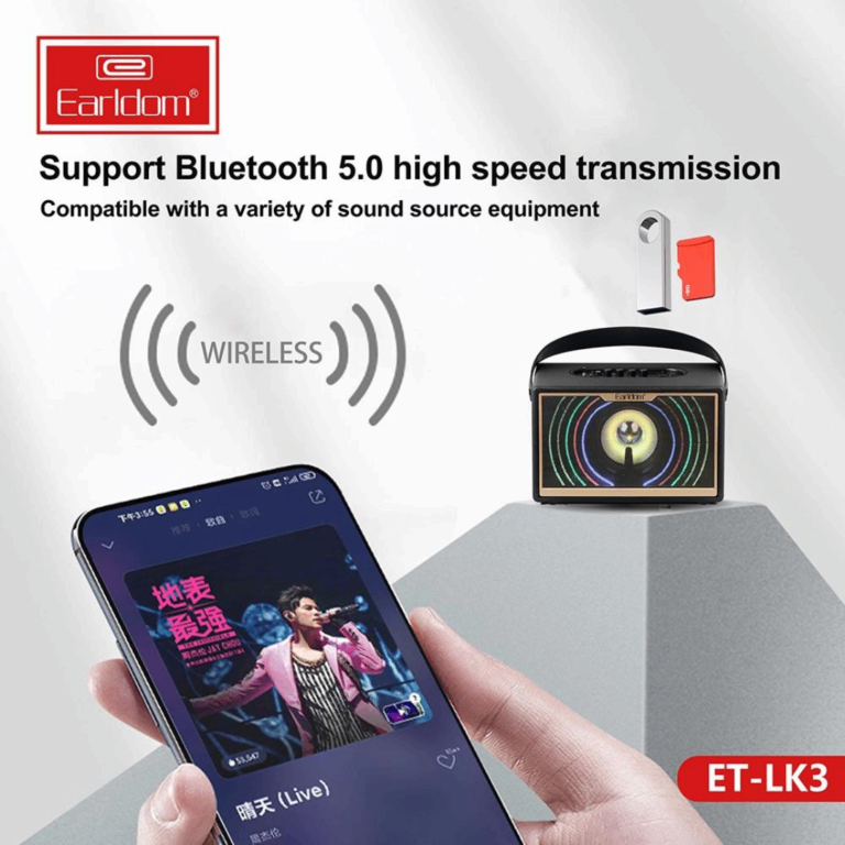 Altoparlant me mikrofona Bluetooth Earldom ET-LK3
