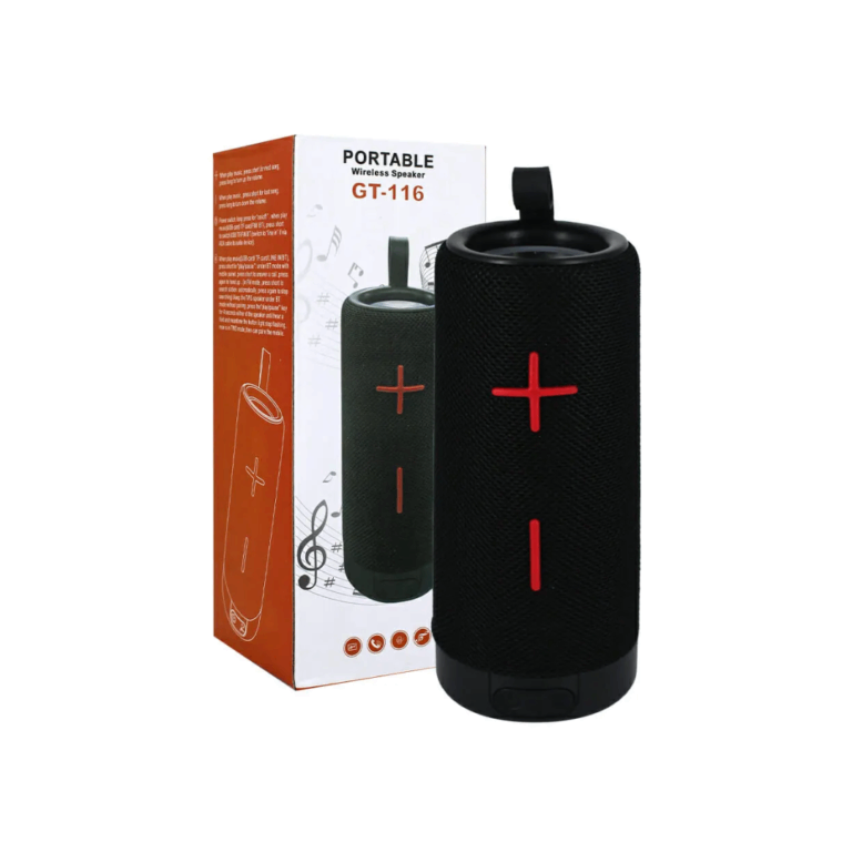 Boks muzike cilindrik me wireless GT 116