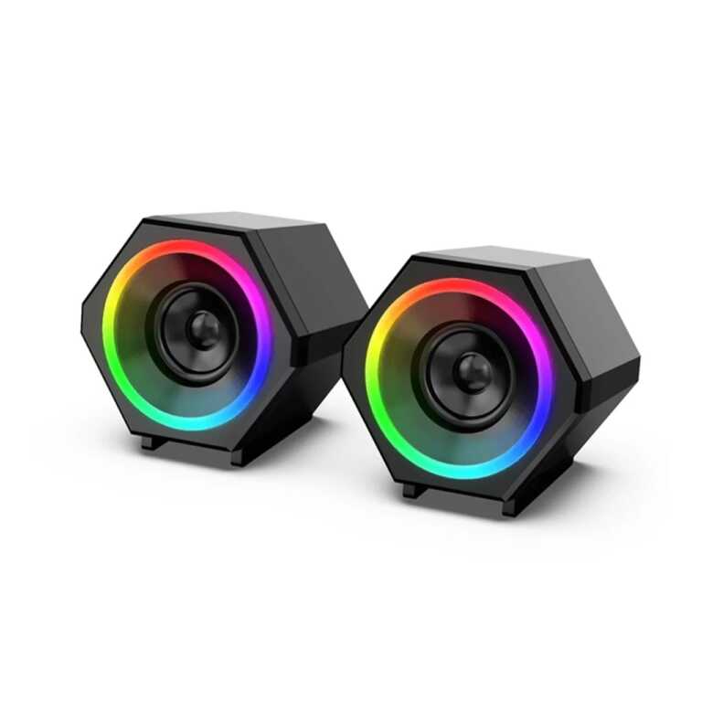 Bokse muzike me drita Kisonli L-6060 RGB Gaming thumbnail 2