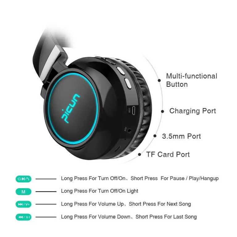 Kufje te medha Picun B26-X Wireless thumbnail 2