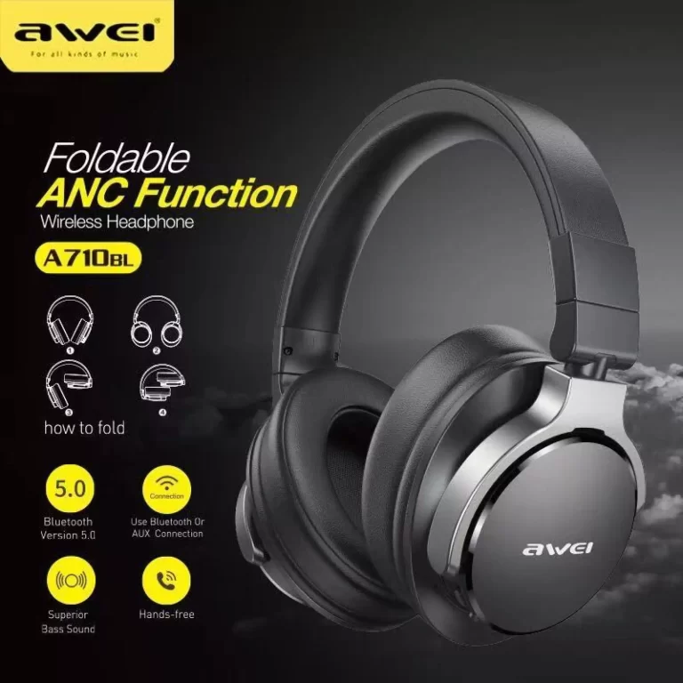 Kufje me Bluetooth Awei A710BL ANC
