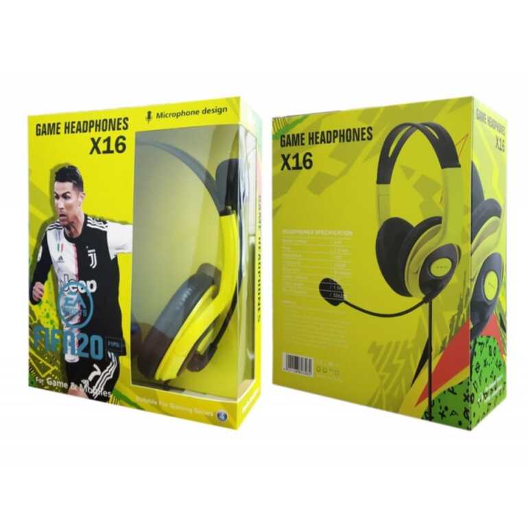 Kufje lojerash portive X16 Gaming headphones