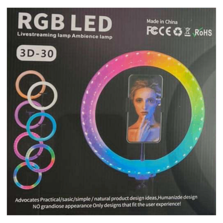 Ring LED me ndricim shumengjyresh 3D-30 Lamp thumbnail 2