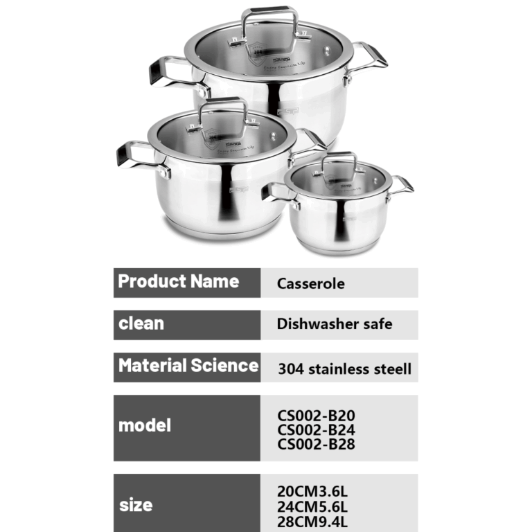 Tenxhere gatimi DSP CS002 20/24/28cm thumbnail 2